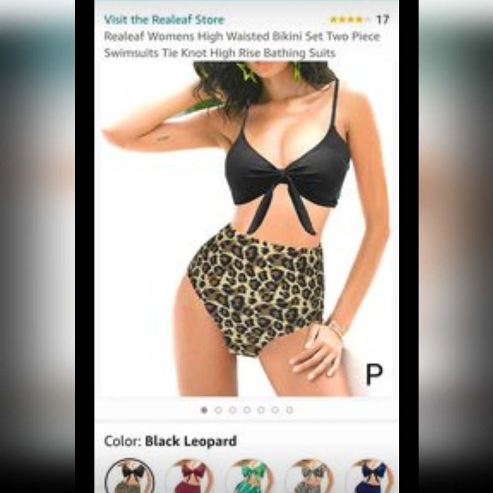 Brand New Realeaf High Waisted Bikini